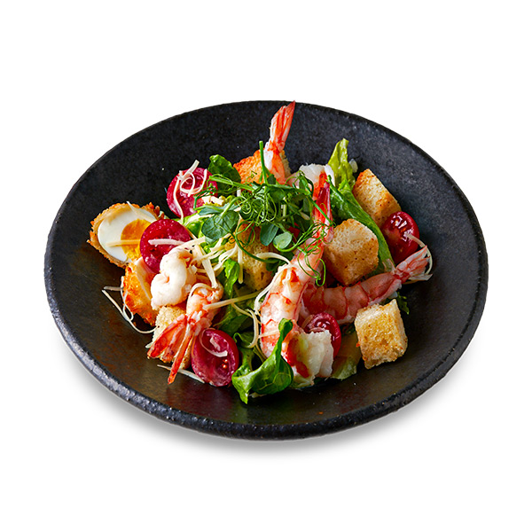 Цезарь с креветкой Цезарь с креветкой