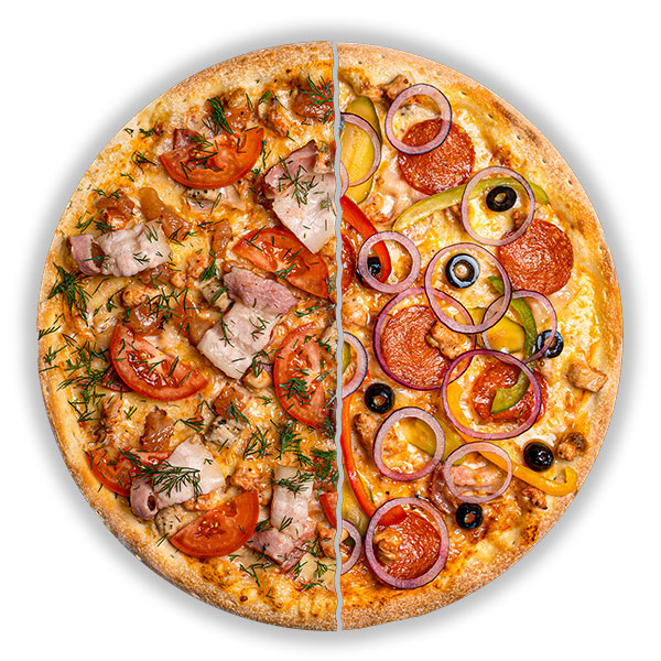 Две половины 33 см Две половины 33 см