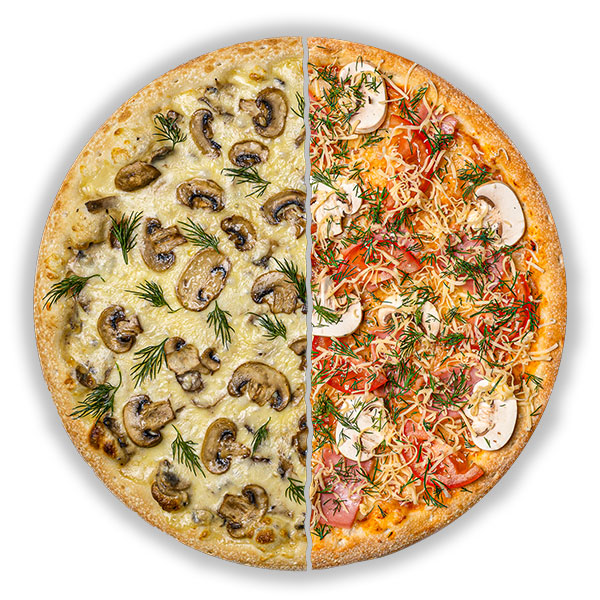 Две половины 33 см Две половины 33 см