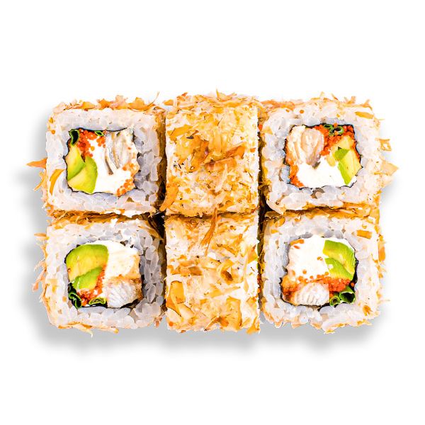 Ролл Драгон с угрем Ролл Драгон с угрем