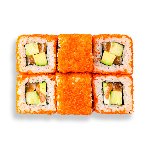 Ролл Калифорния Сяке Ролл Калифорния Сяке