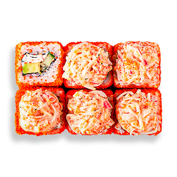 Ролл Калифорния Хот Ролл Калифорния Хот