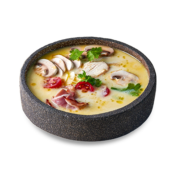 Сырный суп с беконом Сырный суп с беконом